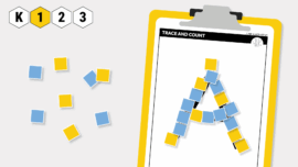 1.NBT.A Activities for First Grade - Counting to 120 and representing objects