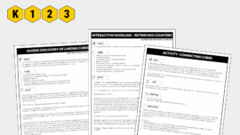 Scripts to introduce manipulatives - Guided Discovery, Interactive Modeling, and Activities